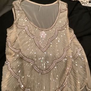 sheer dress tank top